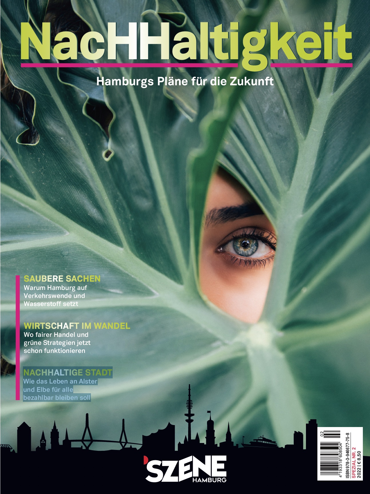 Cover SZENE HAMBURG NACHHALTIGKEIT 2022-02 Cover SZENE HAMBURG NACHHALTIGKEIT 2022-02